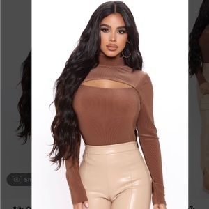 Fashion Nova Slit Long Sleeve